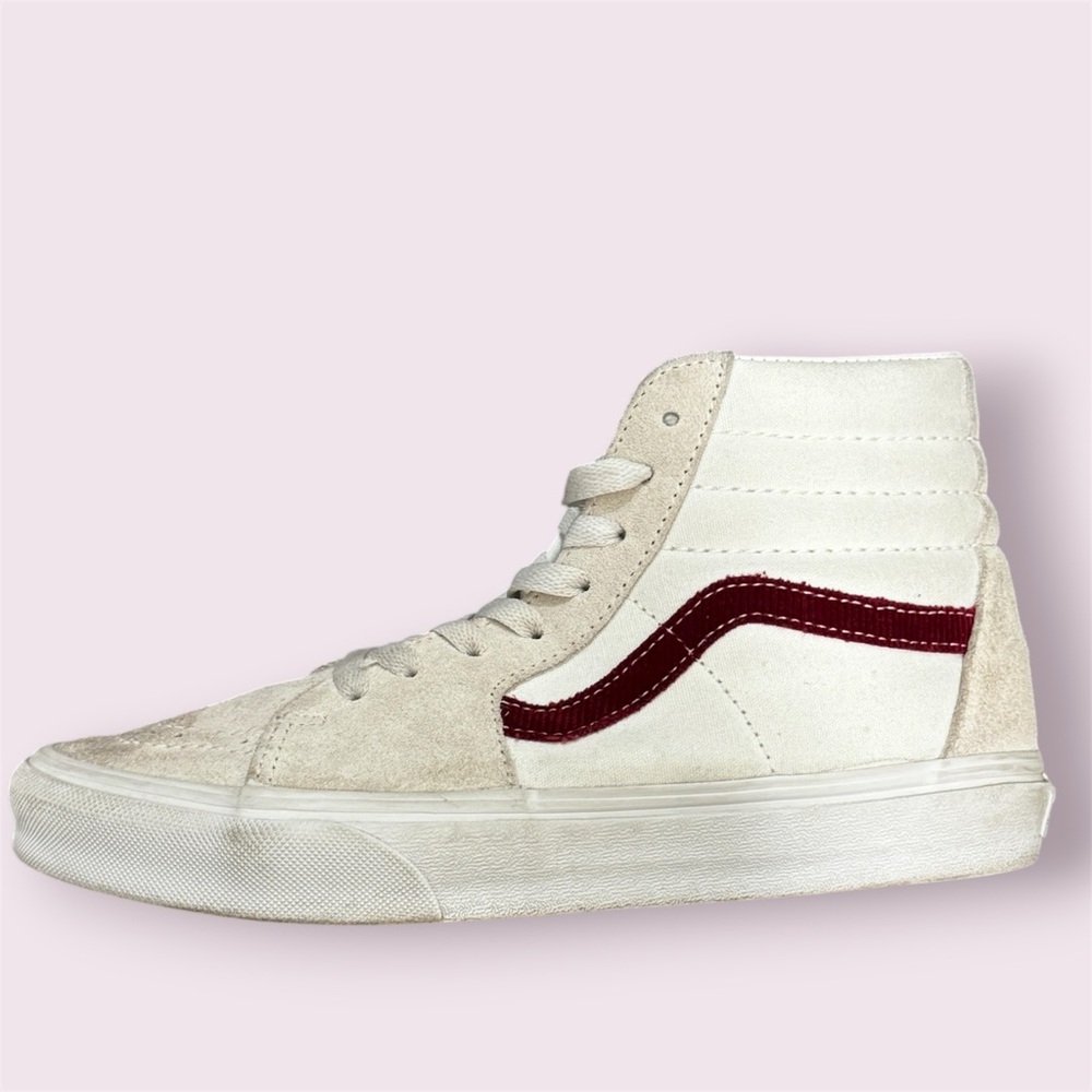 Vans Sk8-Hi Classic Sport White Port Royal – Women’s 8 / Men’s 6.5 - Picture 1 of 7